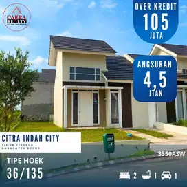 Dijual over credit rumah dicitra indah city rumah hook siap huni
