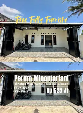 Rumah full Furnished perumahan minomartani utara pakuwon mall