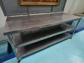 Meja Stainless 2 susun