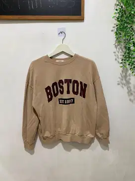 Crewneck boston brown
