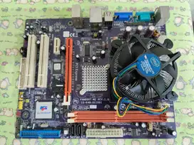 MB ECS P4M900T-M2 plus CPU Intel Dual Core E2160