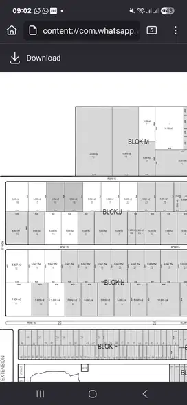 Kavling gudang dan industri di legok 5000m2 sampai 2hektar, 5,5juta/m²