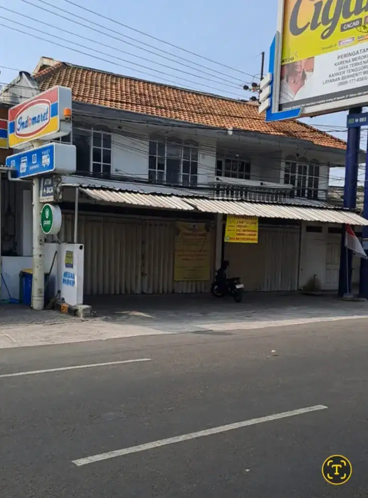 Disewakan ruko bekas Alfamart di lokasi super strategis!