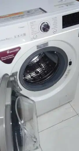BU MESIN CUCI FRONTLOADING LG 9KG TOUCHSCREEN,SUPORT WIFI(Bru 9bln)