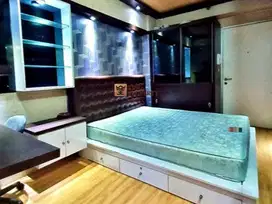 Hunian Stylish! Studio Like Hotel Furnished View Pool Green Bay Pluit