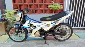 satria fu 2014 pajak panjang mesin standar bagus plat baru