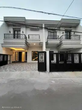 Dijual Rumah Baru Design Classic Modern Di Pondok Bambu Jakarta Timur