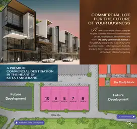 DIJUAL KAVLING KOMERSIAL MODERNLAND TANGERANG 15 JT/M²