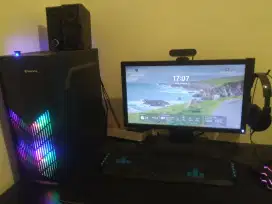 PC gaming core i3 full set