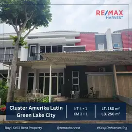 RUMAH BAGUS SIAP HUNI LEBAR 10 METER DALAM CLUSTER - GREEN LAKE CITY