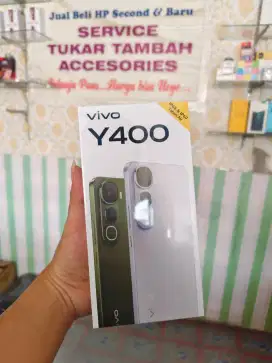 VIVO Y400 Terbaru Garansi Resmi 1 Tahun, Performa Ngebut 8+8/128GB!