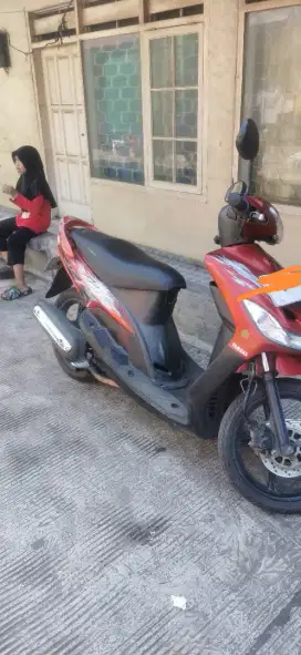 Dijual Honda Mio 2009 Plat DKI Pajak on warna maroon Surat2 lngkp