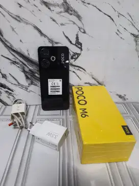 Poco m6 8/256 mulus garansi panjang