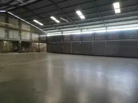DISewaKAN Gudang 1.900m² RATE TERBAIK 40RB/METER/BULAN AKSES KONTAINER