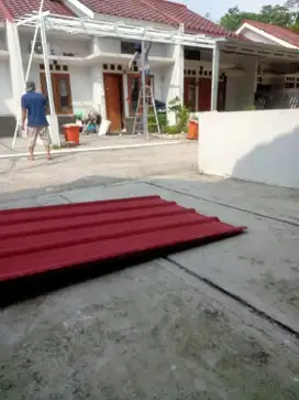 Kanopi bajaringan ganti atap rumah