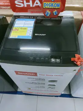 Cicilan Mesin Cuci Sharp 1 tabung 8 kg