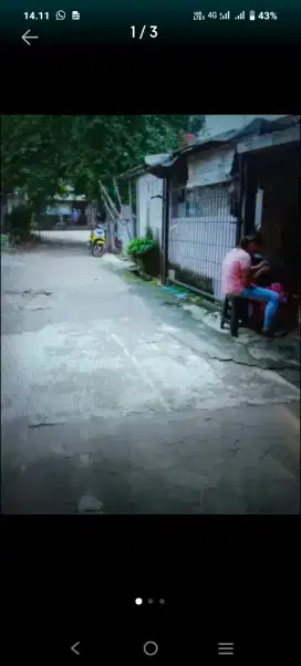 Tanah 140m di kranggan cibubur