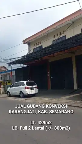 JUAL RUKO/ GUDANG LUAS, KARANGJATI, BERGAS, UNGARAN, SEMARANG