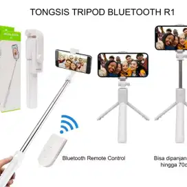 Beli 2 gratis 1 Tongsis tripod bluetooth R1