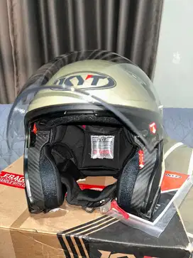 KYT TTR JET size S warna Khaki