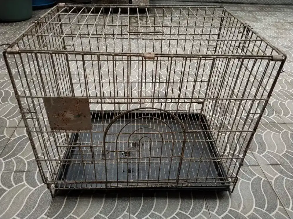Kandang besi kotak ukuran 60x50x43