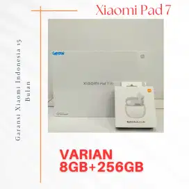 Xiaomi Pad 7 varian 8GB+256GB - Garansi Resmi 15 Bulan.