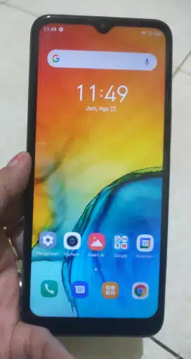 Dijual hp Infinix hot10s ram 6/128gb normal
