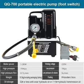 Electric Hydraulic Pump 700 Bar 2.5L QQ-700