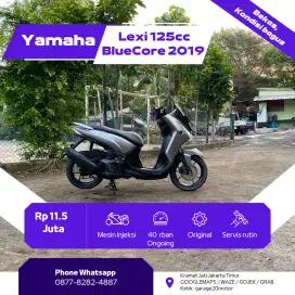 Yamaha Lexi 125cc Std Bluecore Fi Tahun 2019 Pajak Off