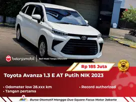 [ LOW KM ] Toyota Avanza 1.3 E AT Putih 2023 2024