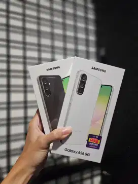 Samsung A56 5G 8/256GB New Free Adaptor Bisa Kredit Syarat KTP