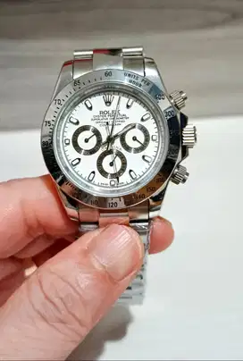 Importir jam Rolex Daytona Grade A body stainless crono aktif matic BU