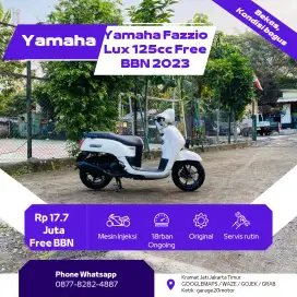 Yamaha All New Fazzio 125cc Lux Free Balik Nama Tahun 2023 Pajak Hidup