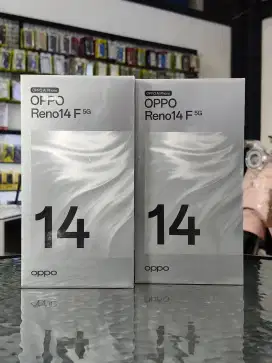 Oppo Reno 14F 5g ,bisa bunga 0% free 2x cicilan