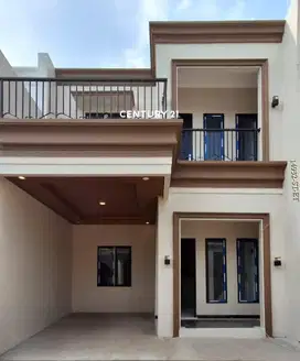 Dijual Rumah Brandnew Design Modern 2 Lantai Dengan Balkon