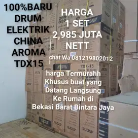 100%bt TERMURAH DRUM ELEKTRIK CINA AROMA TDX15