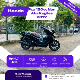 Honda PCX 150cc Keylles Fi Cbs iss Tahun 2019 Pajak Off