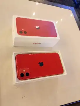 Iphone 11 128gb elegan merah