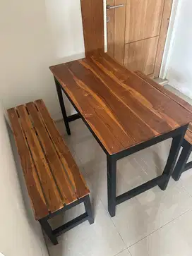 Meja cafe/warkop/kedai 1 set