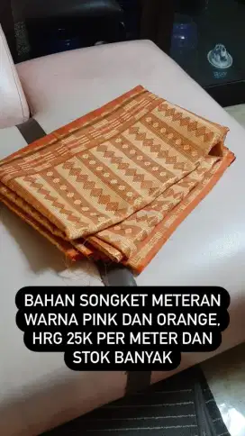 Dijual borongan Bahan songket mesin