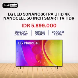 LG LED 50NANO86TPA UHD 4K NANOCELL 50 INCH SMART TV HDR