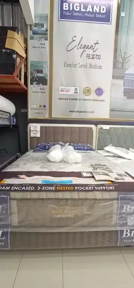 Cicilan Springbed Big Koil Full set 160x200 dengan Home Credit