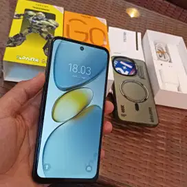 Tecno sprak Go1 4+4/64 fullshet mulus no minus