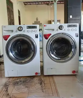 Mesin cuci Lg inverter smart 13kg mulus