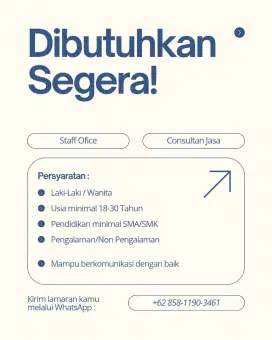 lowongan pekerjaan
