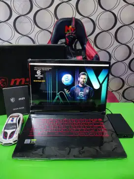 [RTX 3050] MSI GF63 Gen 10 RAM 16GB SSD+HDD Dual VGA Nvidia