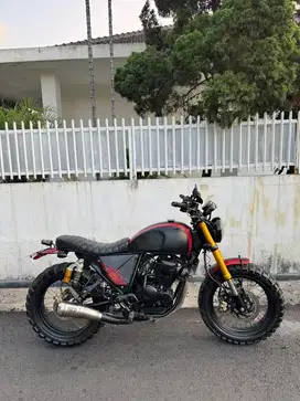 Scrambler scorpio spesifikasi mewah