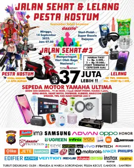 September sehat bareng dazzle