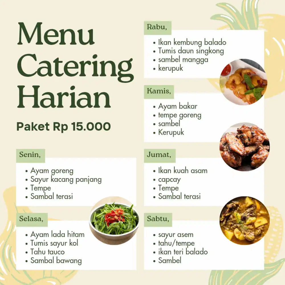 Catering harian