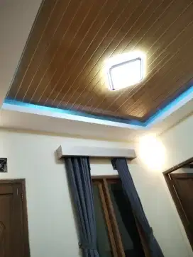 Plafon PVC,gypsum dan kontruksi baja